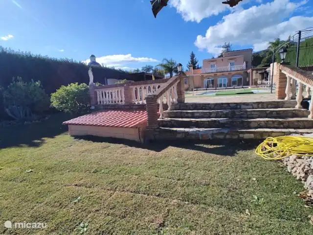 Villa, piscine chauffée, vue mer | Espagne, Costa del Sol, Málaga - villa Vue sur le jardin