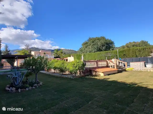 Villa, piscine chauffée, vue mer | Espagne, Costa del Sol, Málaga - villa Vue sur le jardin