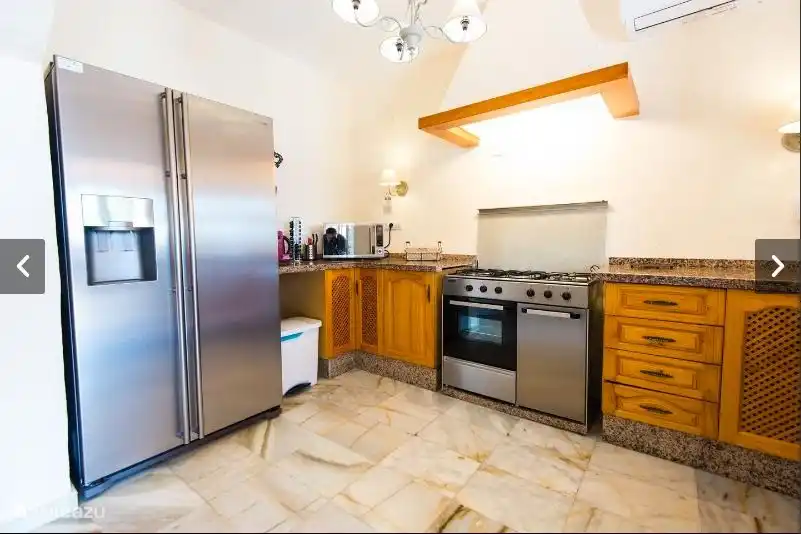 Grand réfrigérateur américain avec machine à glaçons et eau fraîche filtrée. Pas besoin d'acheter de l'eau et de la glace au supermarché