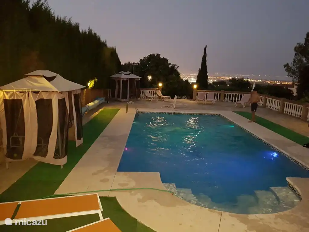 Villa mit Meerblick und privatem Pool in Spanien, Costa del Sol, Málaga - Villa