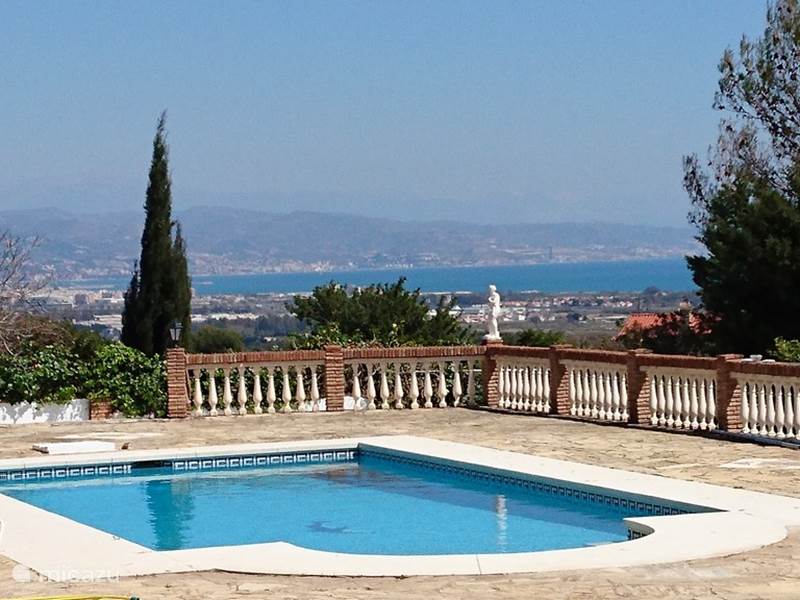Casa vacacional España, Costa del Sol, Málaga Villa Villa, piscina climatizada, vista al mar