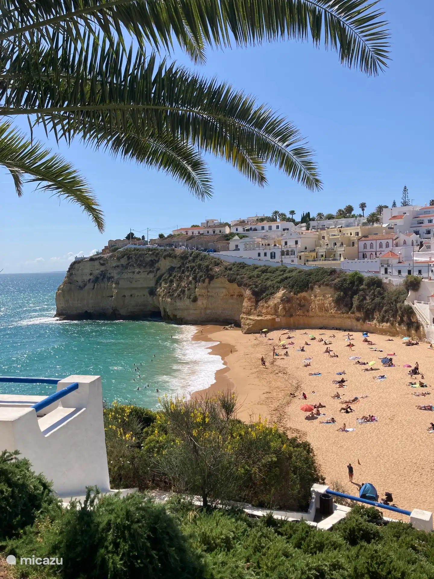 Der Strand von Carvoeiro