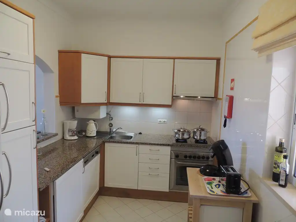 Die geräumige, komfortable Küche jeder Koch hat seine Sache