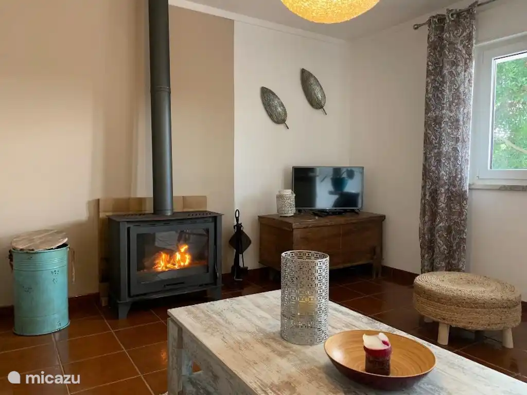 Cozy living room, also for the winter months.