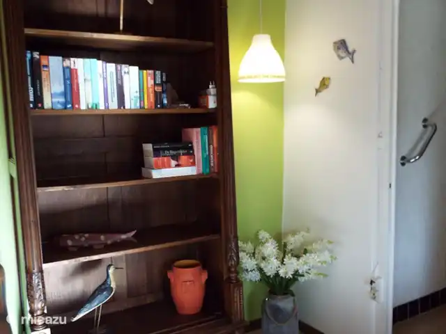 Maison Violette | France, Vendée, Château-Guibert - maison de vacances Joliment décoré et beaucoup de livres.