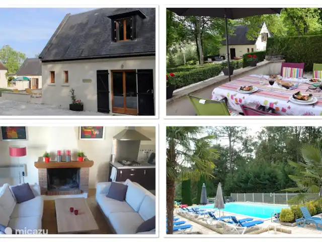Location de Vacances France, Dordogne, Carlux, gîte / cottage - églantine Gîte dans un parc adapté aux enfants avec piscine chauffée et belle vue sur le village pittoresque de Carlux : restaurant, boulangerie et supermarché à proximité. Environnement agréable pour petits et grands. Beaucoup de choses à faire !