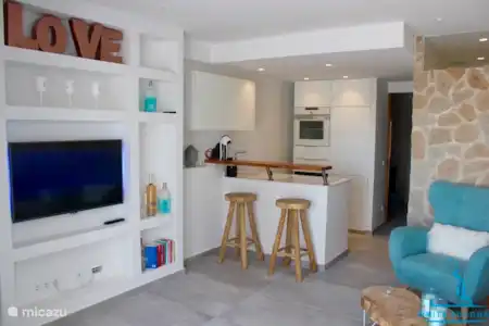 Vakantiehuis Spanje, Ibiza, Cala Tarida - appartement White Buddha Coral Mar