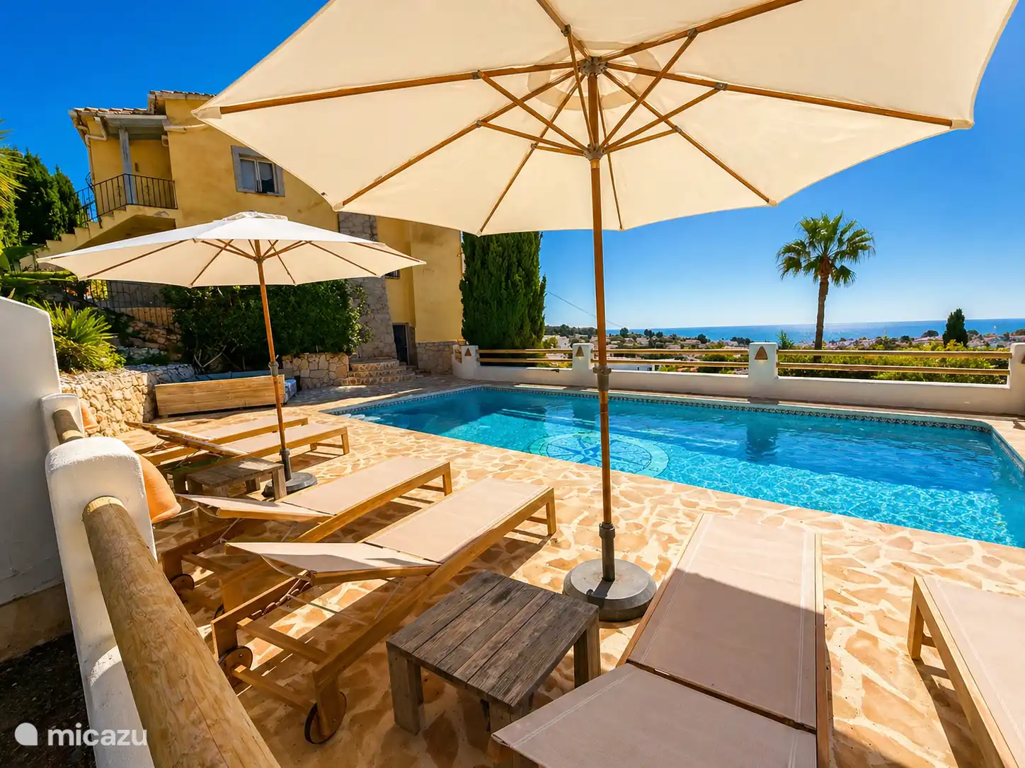 Swimming pool terrace