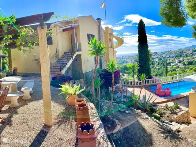 Villa Robis Moraira huren in Spanje, Costa Blanca, Moraira - villa 1 van de terrassen