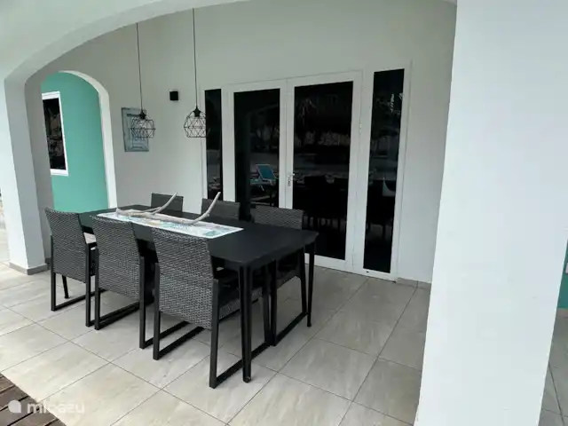 Villa Tortuga Curacao | Curaçao, Banda Abou (ouest), Fontein - villa Table à manger de jardin