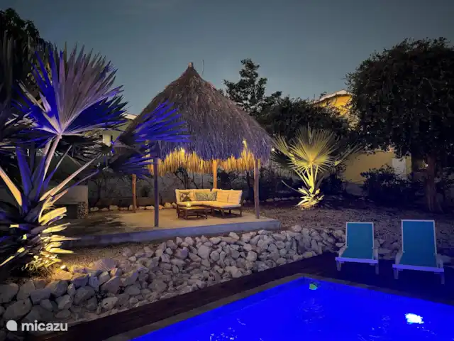 Villa Tortuga Curacao | Curaçao, Banda Abou (ouest), Fontein - villa Jardin et piscine