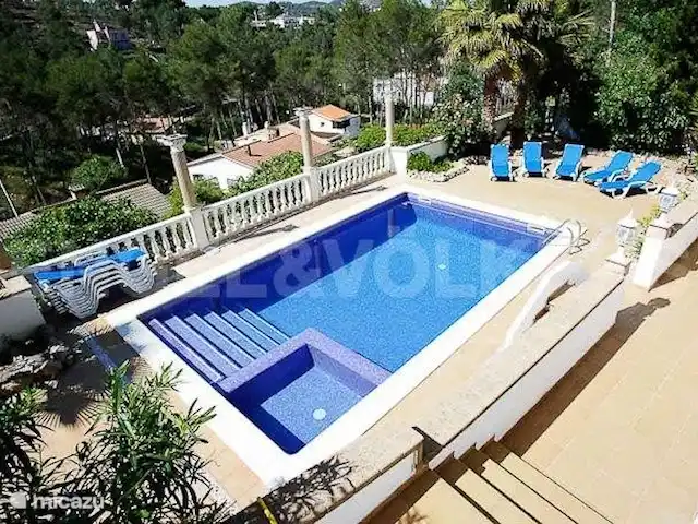 Villa Sitges in Spain, Barcelona, Olivella - villa Swimming pool