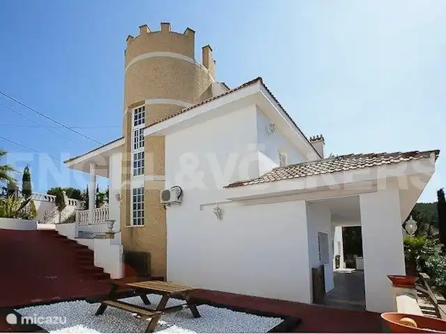 Villa Sitges in Spain, Barcelona, Olivella - villa side villa