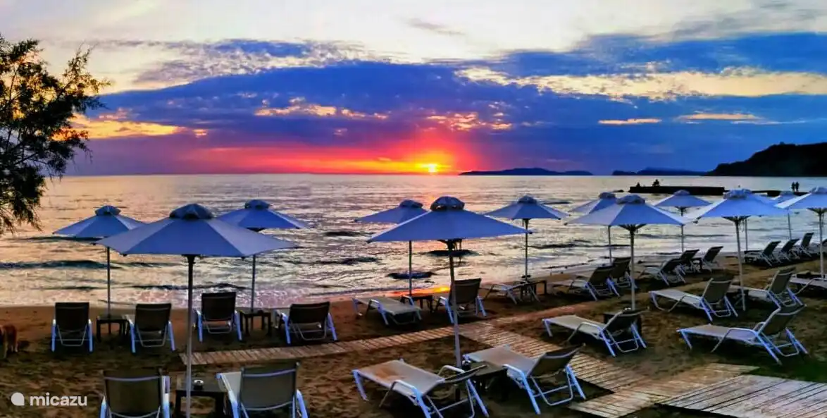 Plage de St. George (nord-ouest de Corfou)