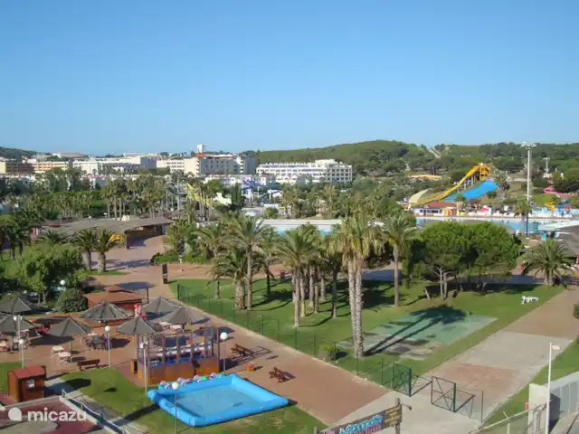Location de Vacances Espagne, Costa Dorada, La Pineda, appartement - OUAH! quelle vue / La Pineda vue sur un parc aquatique