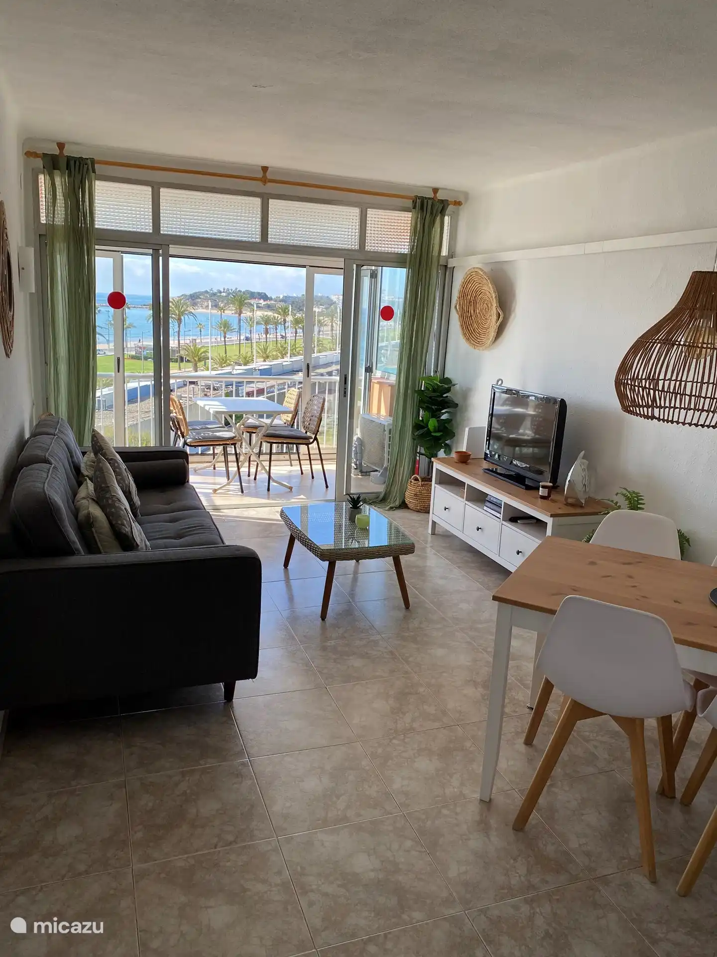 Wow! Was für eine Aussicht - Pineda in Spanien, Costa Dorada, La Pineda - Appartement