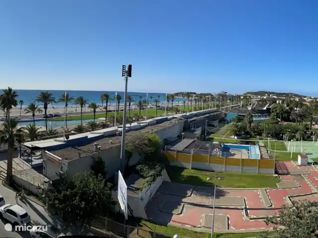 Location de Vacances Espagne, Costa Dorada, La Pineda, appartement - OUAH! quelle vue / La Pineda Grand angle de vue