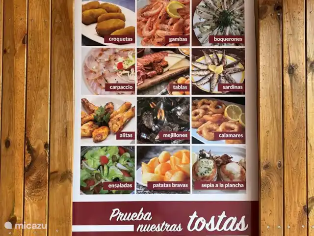 Location de Vacances Espagne, Costa Dorada, La Pineda, appartement - OUAH! quelle vue / La Pineda Bar à tapas