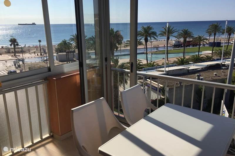 Vakantiehuis Spanje, Costa Dorada, La Pineda Appartement WAUW! wat een uitzicht / La Pineda