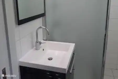 Vakantiehuis Nederland, Friesland, Anjum vakantiehuis De Scholekster Badkamer