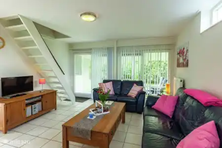 Vakantiehuis Nederland, Friesland, Anjum vakantiehuis De Scholekster Woonkamer