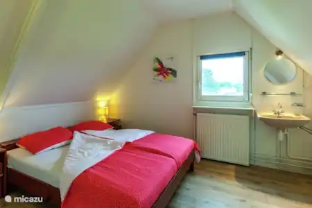 Vakantiehuis Nederland, Friesland, Anjum vakantiehuis De Scholekster Slaapkamer