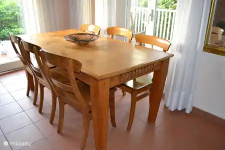 Vakantiehuis Italië, Umbrië, Magione - appartement Carse Sparsa Eetgedeelte