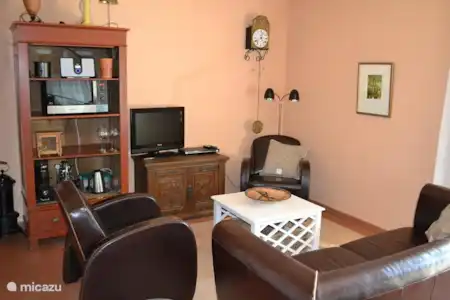 Vakantiehuis Italië, Umbrië, Magione - appartement Carse Sparsa Woonkamer