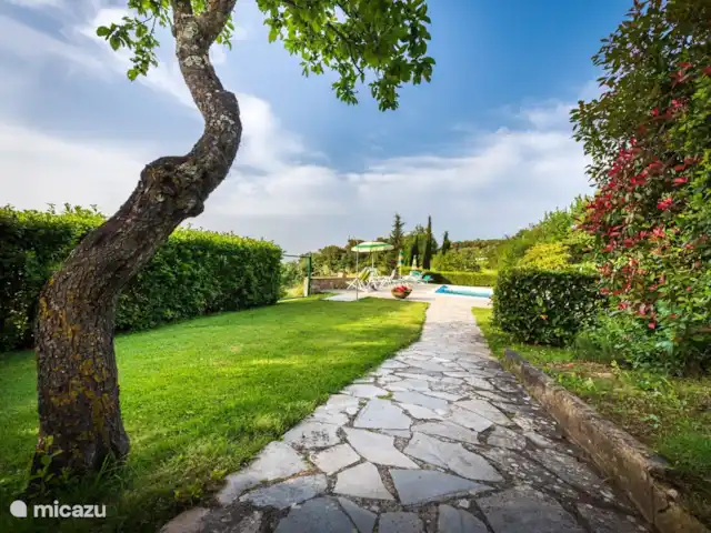 Cottage Noce - Monti 1824 ® huren in Italië, Toscane, Casole d`Elsa - vakantiehuis zwembad - Monti 1824