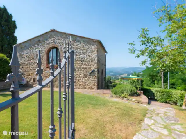 Cottage Noce - Monti 1824 ® huren in Italië, Toscane, Casole d`Elsa - vakantiehuis Noce Cottage - Monti 1824