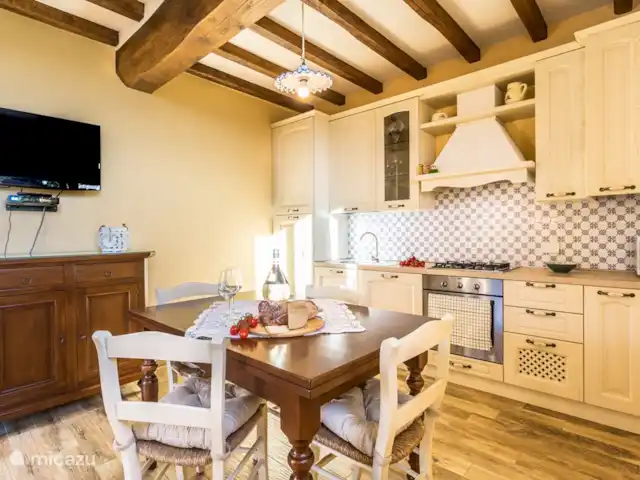 Cottage Noce - Monti 1824 ® huren in Italië, Toscane, Casole d`Elsa - vakantiehuis koken - Noce Cottage - Monti 1824