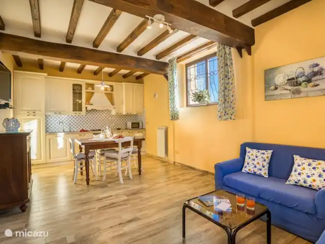 Cottage Noce - Monti 1824 ® huren in Italië, Toscane, Casole d`Elsa - vakantiehuis koken- Noce Cottage - Monti 1824
