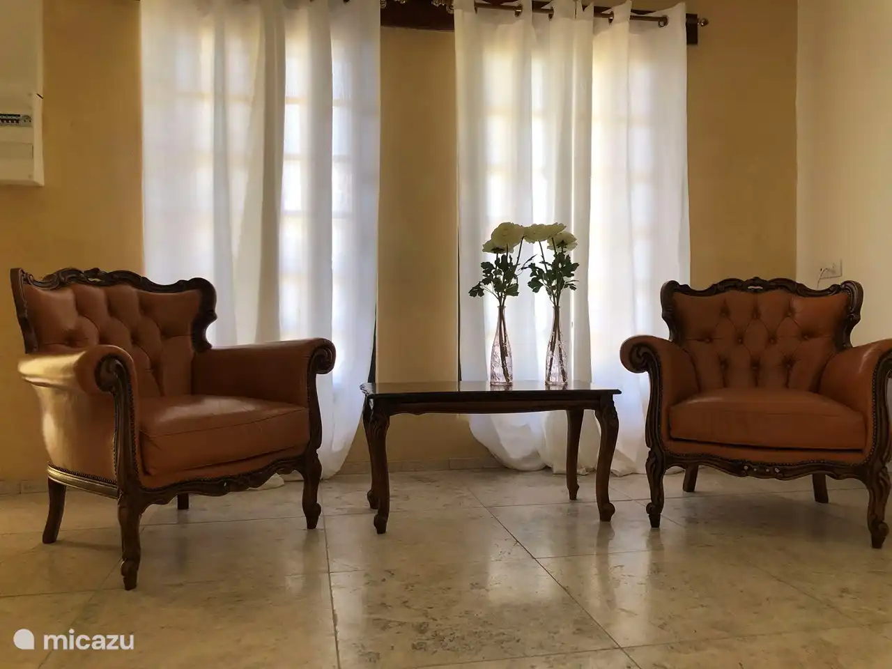 Siège dans la chambre du rez-de-chaussée