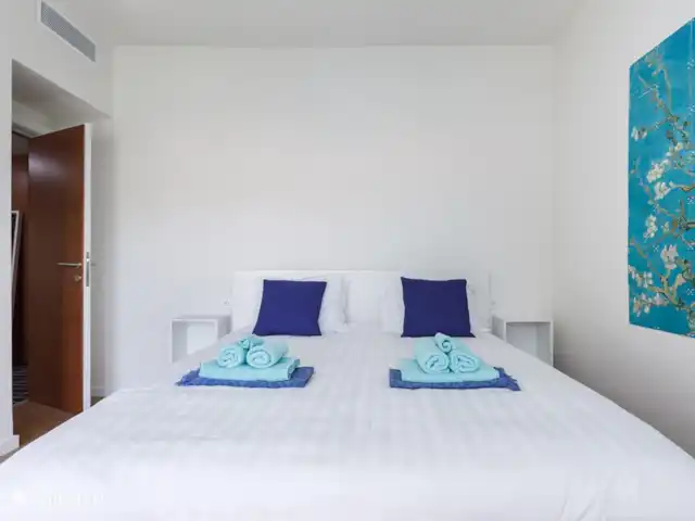 Villa by the sea, near Barcelona in Spain, Barcelona, Castelldefels - villa bedroom 4, front side, king size bed