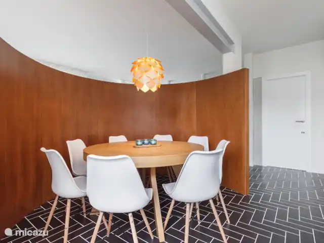 Villa by the sea, near Barcelona in Spain, Barcelona, Castelldefels - villa Dining table-extendable: 6 -10 people
