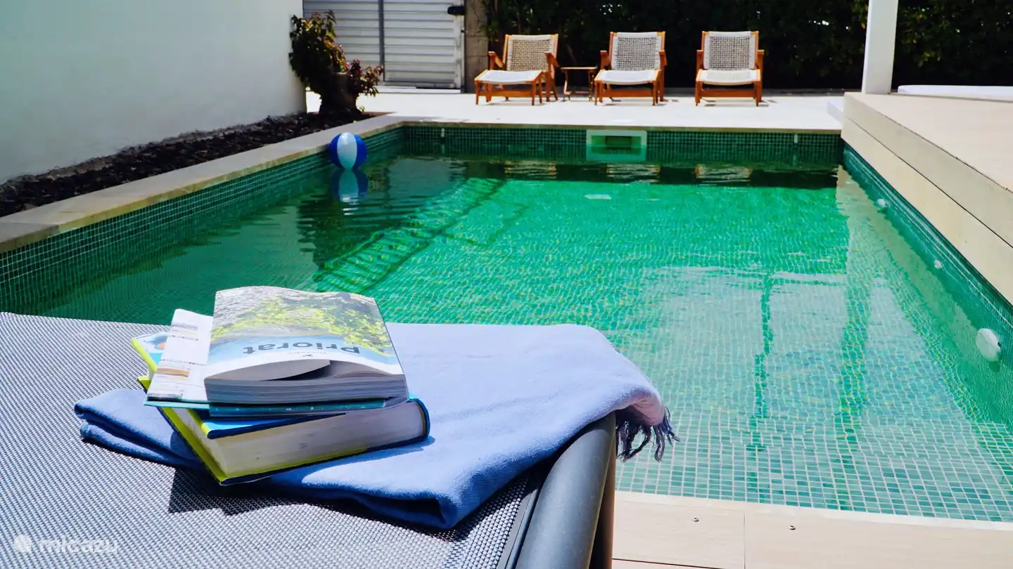 En plus des serviettes habituelles pour la salle de bain, nous fournissons également des serviettes de plage pour les adorateurs du soleil