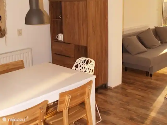 Location de Vacances Pays-Bas, Limbourg, Wellerlooi, maison de vacances - Le pic tacheté coin repas et coin salon derrière