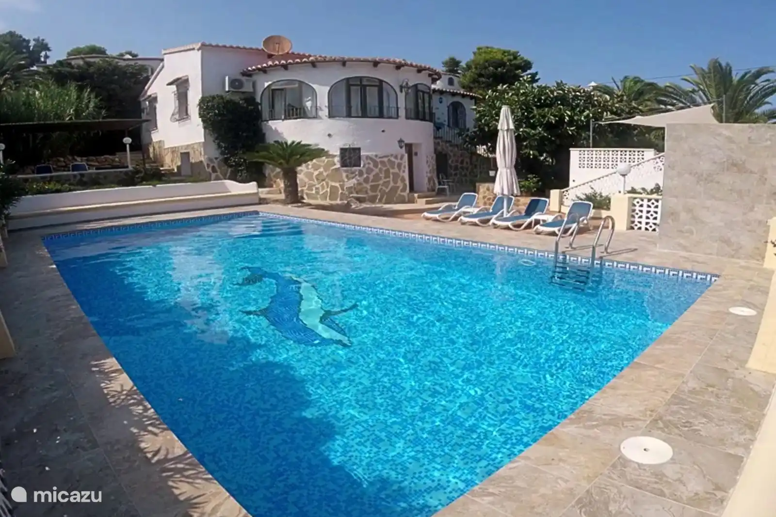 Tenis, España, Costa Blanca, Jávea, villa Hermosa Villa 2-6 p con piscina XL