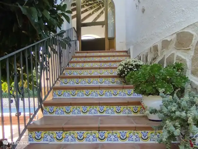 Belle Villa 2-6 p avec piscine XL | Espagne, Costa Blanca, Jávea - villa Les escaliers menant à la Casa.