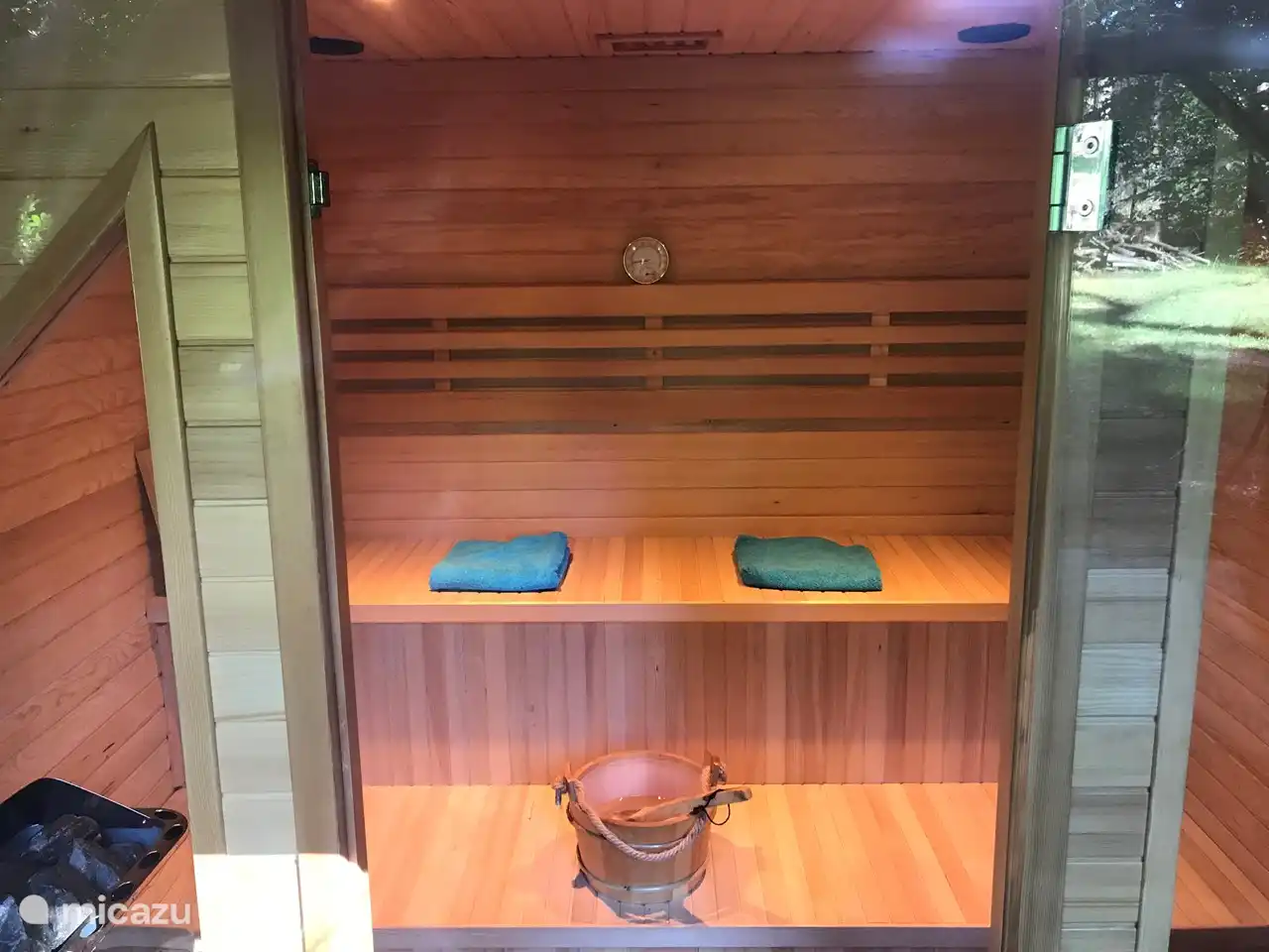 interieur sauna