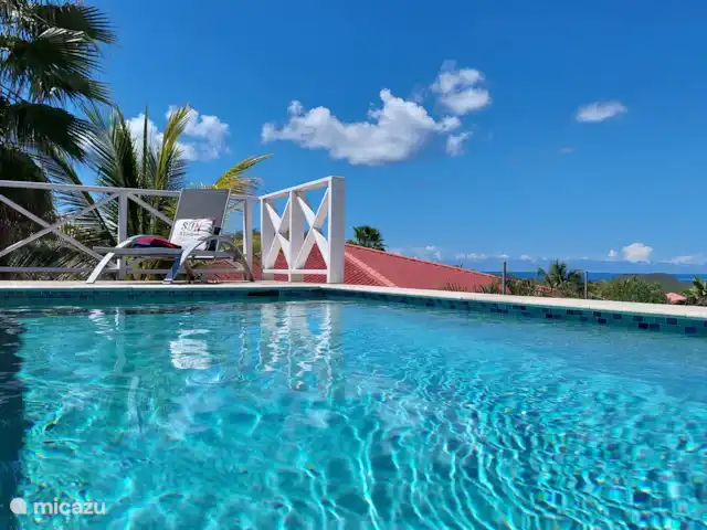 villa en Curazao, Bandabou (oeste), Fontein – Villa Coco, con piscina Schwimmbad - 5x3 metros, 1,20 metros tief