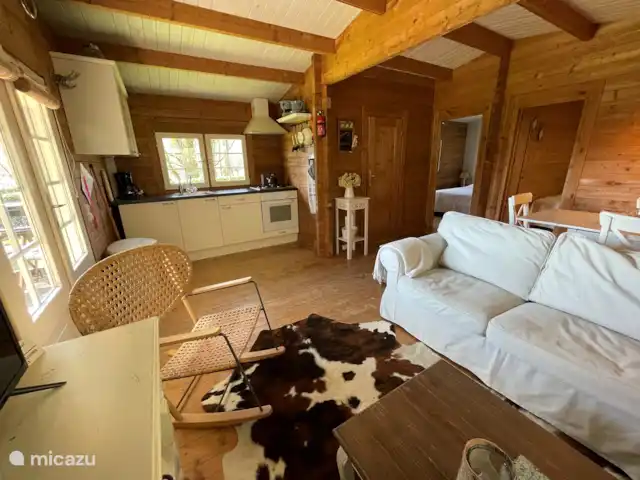 Les Moulins au bord du lac | France, Nièvre, Corancy - chalet chalet intérieur