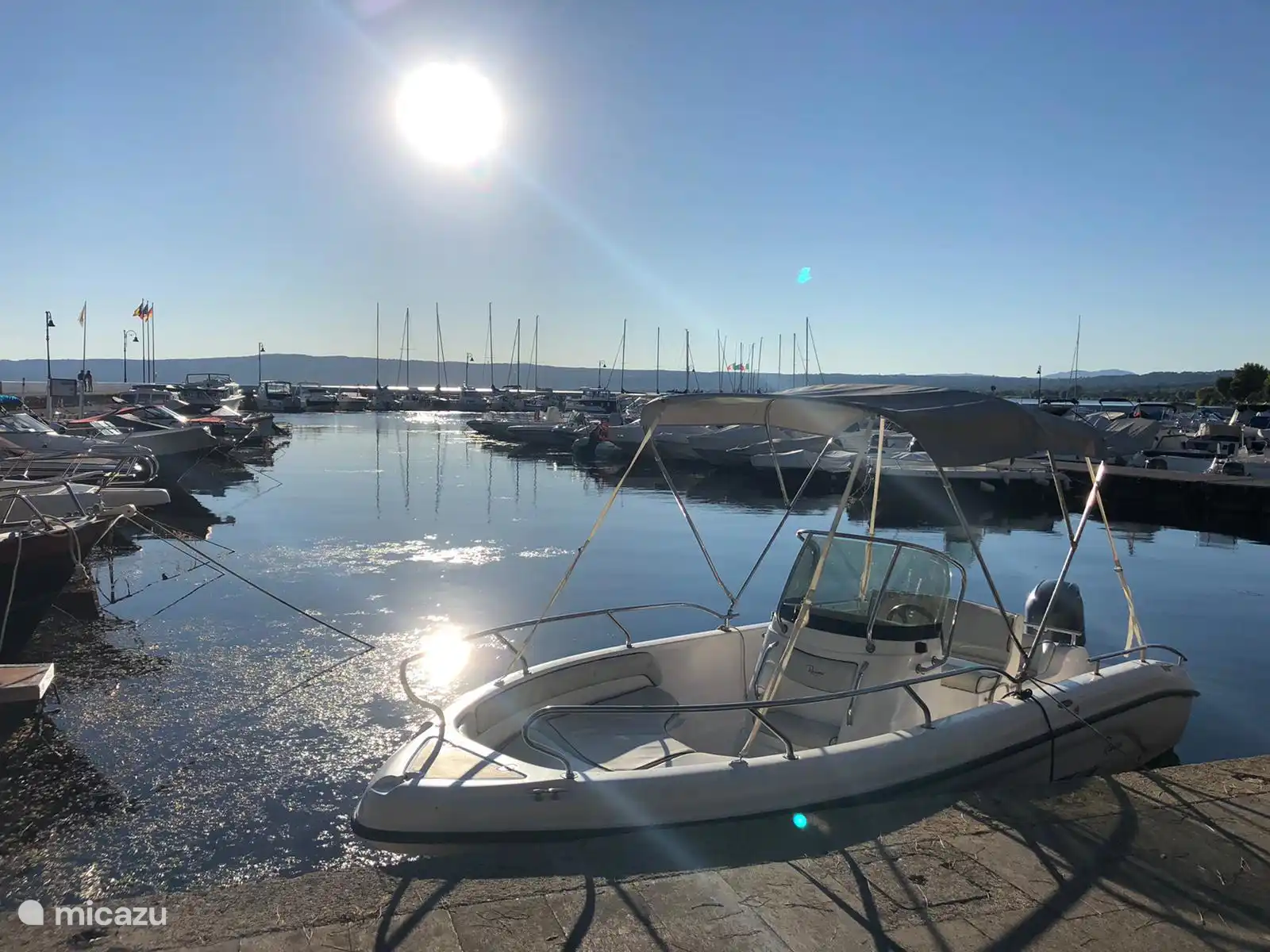 Bootsvermietung am Bolsena-See 