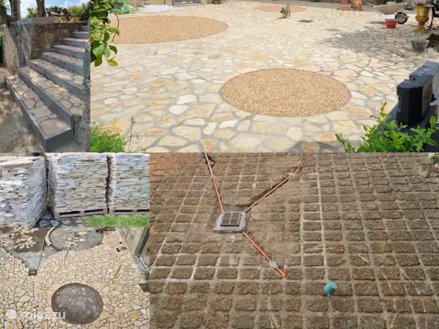 Location de Vacances Italie, Ombrie, Orvieto, villa - Tenuta del Conte Rénovation de la terrasse de compilation 2024