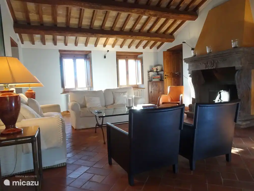 Living room on the first floor