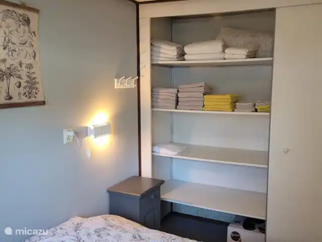 Reewold Veluwe | Pays-Bas, Gueldre, Wells - chalet Beaucoup de serviettes et de draps.
