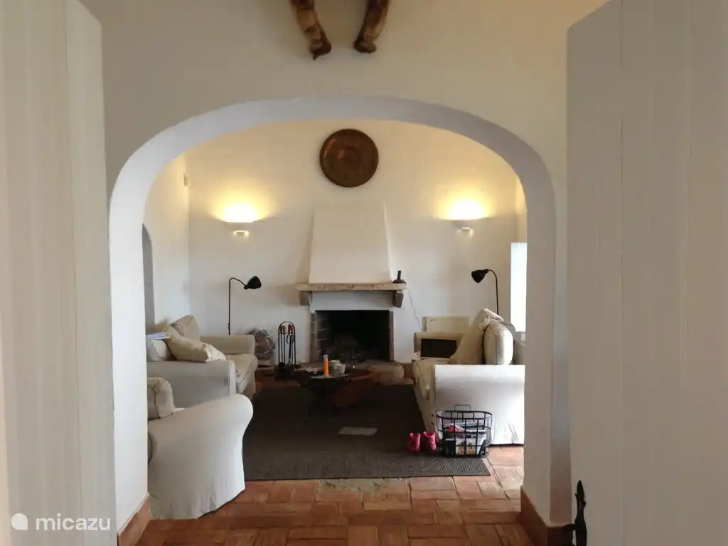 Un montón de espacio tanto dentro como fuera.