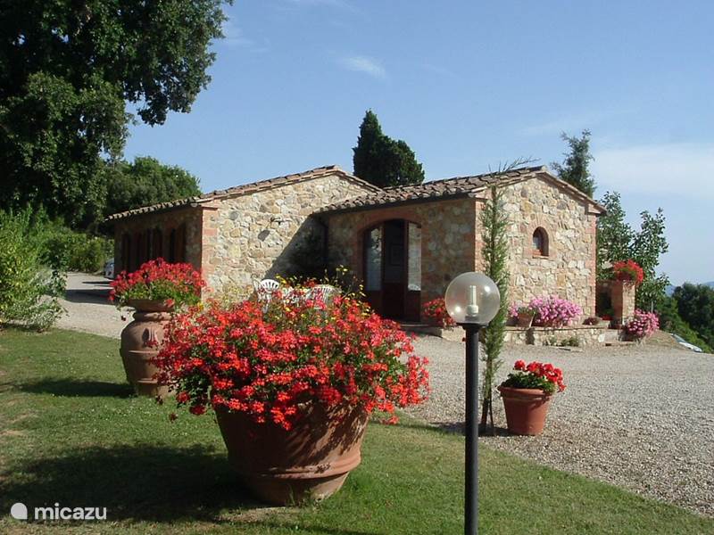 Casa vacacional Italia, Toscana, Casole d'Elsa Casa vacacional Cabaña Leccio - Monti 1824 ®