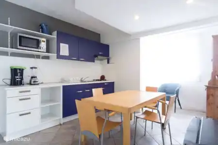 Vakantiehuis Aruba, Paradera, Paradera appartement La Felicidad - Appartement Ruby De keuken
