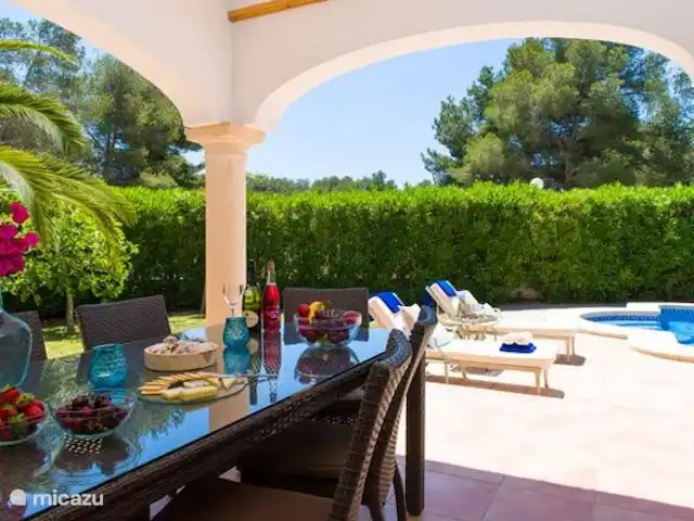Villa Pura Vida huren in Spanje, Costa Blanca, Jávea - villa lekker buiten eten